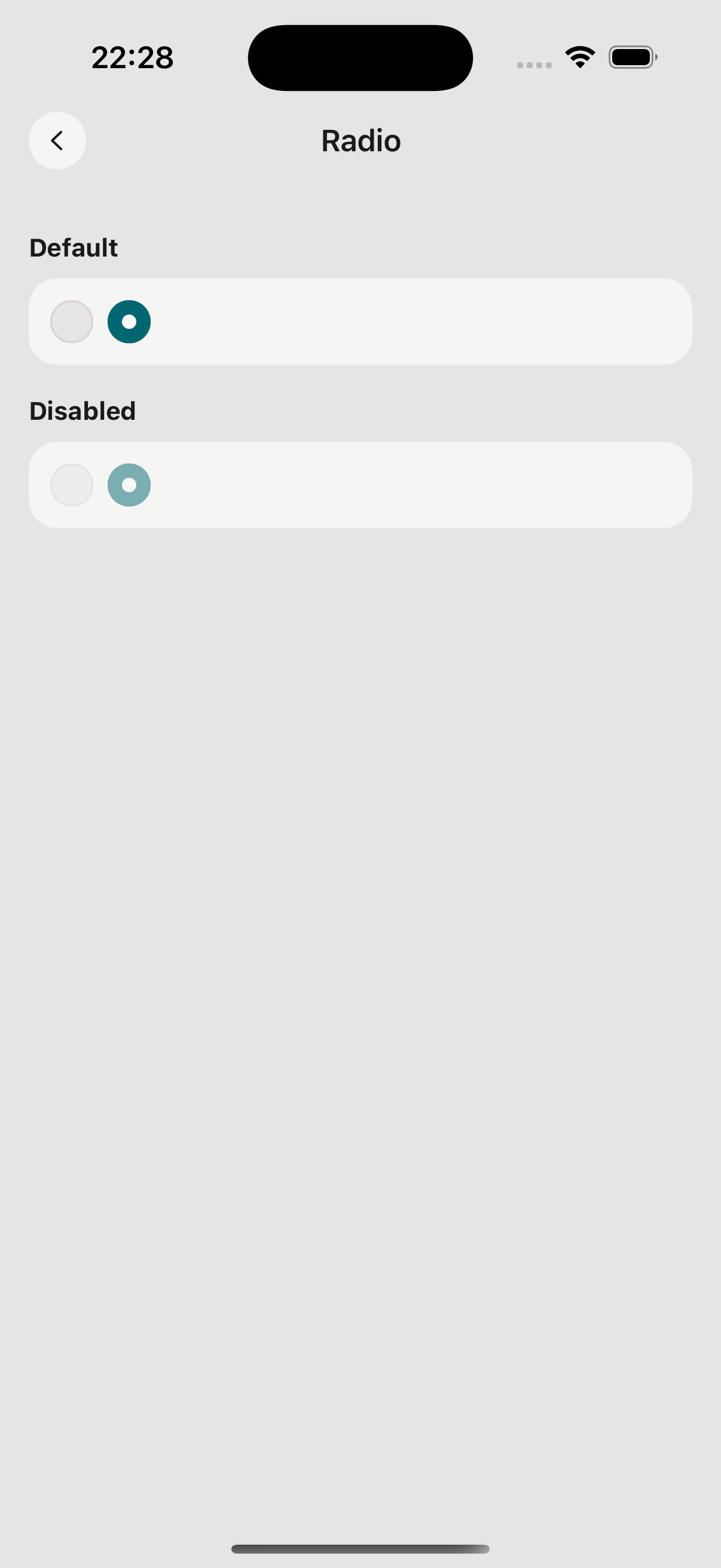 Component preview