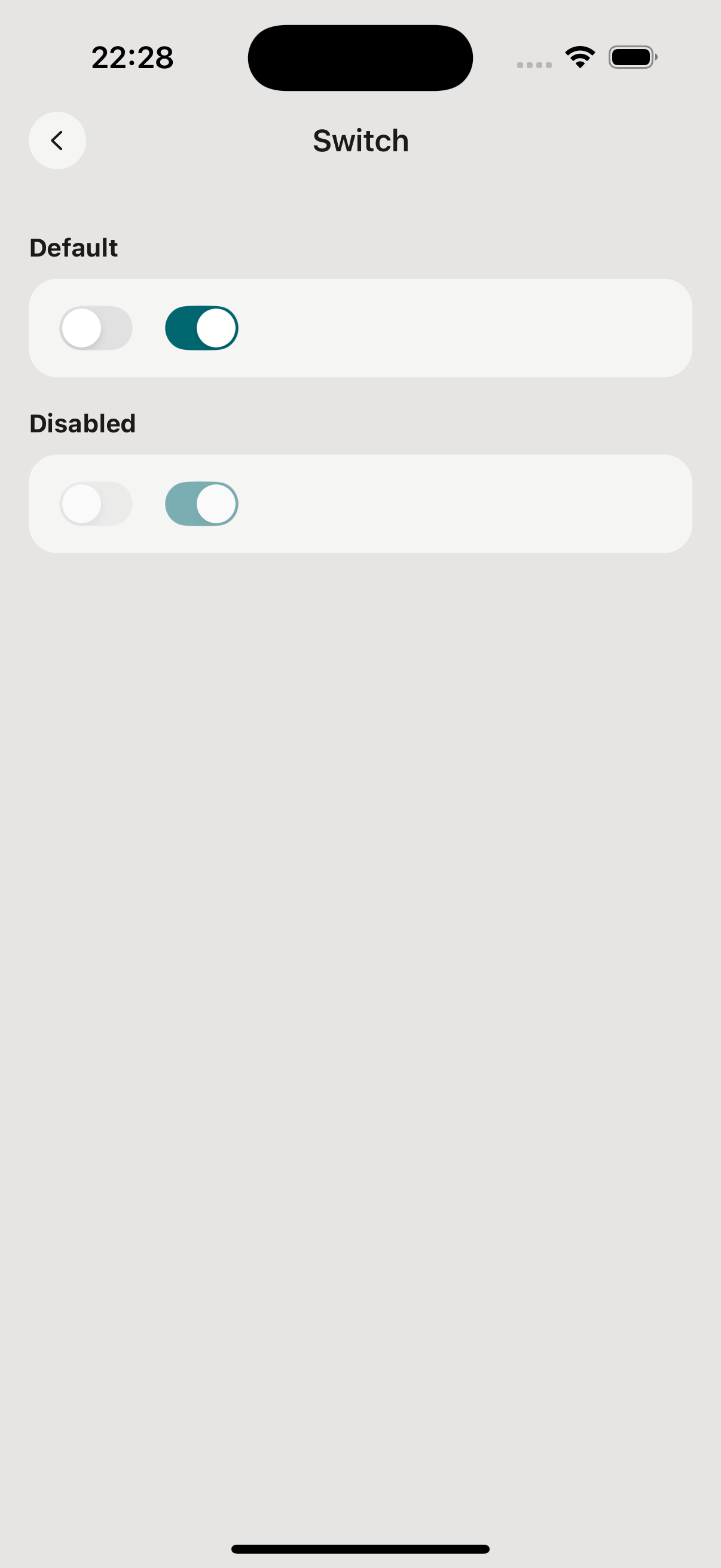 Component preview